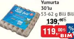 BİLİ BİLİ YUMURTA 30'LU